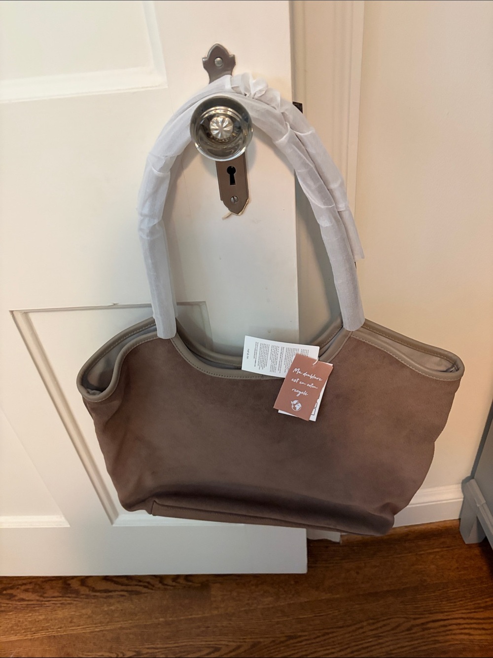 Nat and Nin leather tote nwt